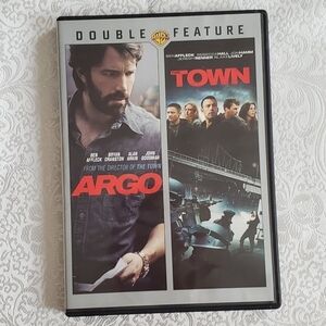 Argo / The Town double feature DVD set Ben Affleck 2 disc‎ set drama crime